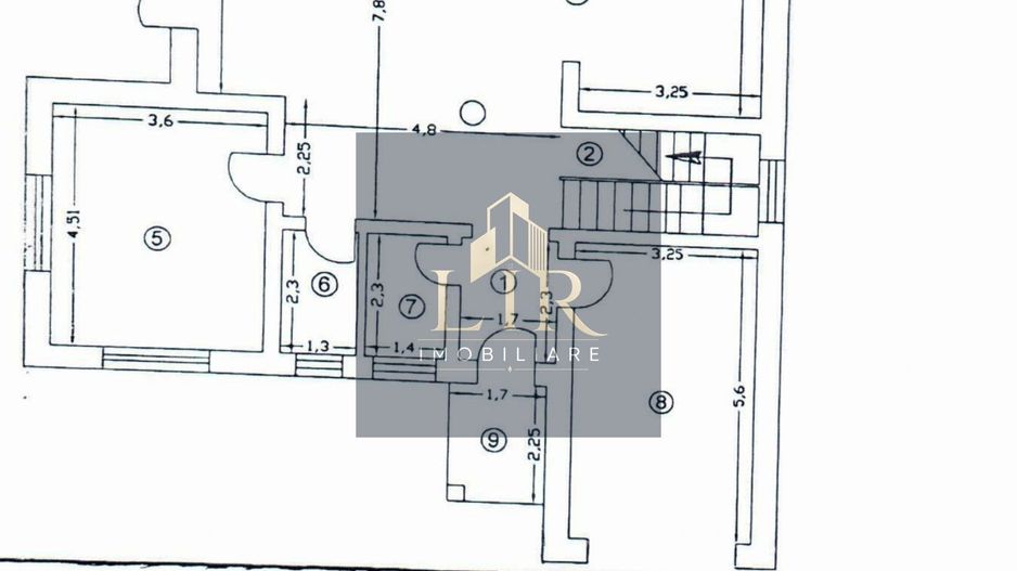 Vilă 5 camere 240 mp, mobilata,teren 806 mp – Platou Galata, Iași - Schiță 20