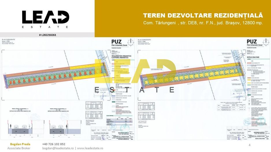 Teren excelent Dezvoltare rezidențială - Izvor Tarlungeni - Poză 3
