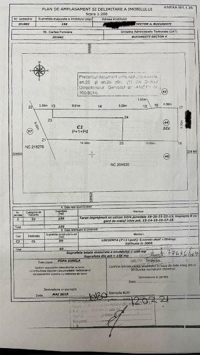 Casa  P+1+M 2006,teren total 156 mp  Cosbuc/ Parcul Carol - Poză 13