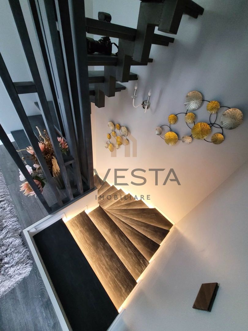 Casa cu piscina si vedere panoramica de vanzare, Gruia - Poză 12