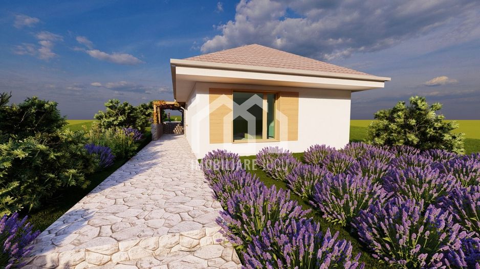 Casa individuala 4 camere, 100mp, Teren 400mp, Campenesti - Poză 3