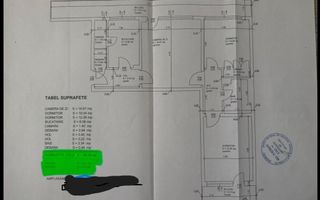 3 Camere - 76MP | Etaj 1/7 | Crangasi - Schiță 15