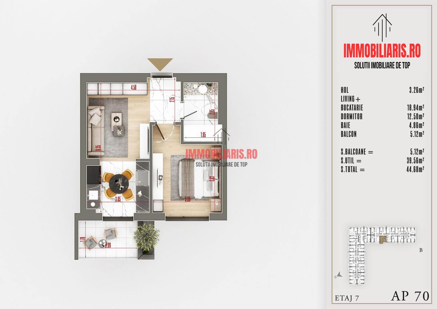 Pallady, Finisaje Premium, Centrala Termica, Birou Vânzări - Schiță 2