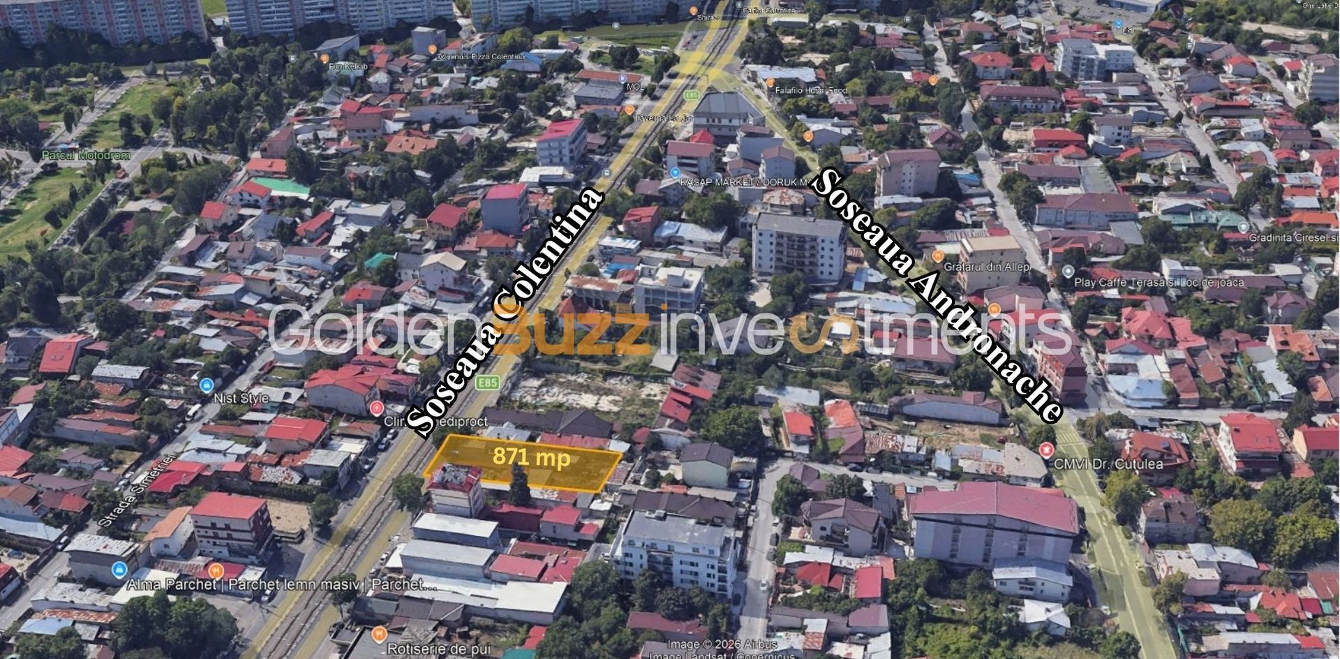 Teren 871 mp Șoseaua Colentina | AUTORIZAT | S+P+3E+4ER - Poză 3