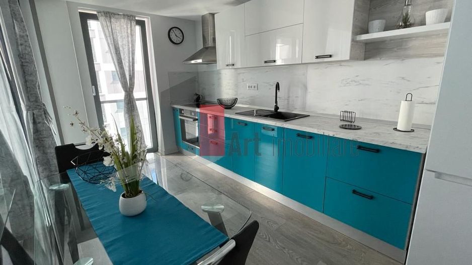 Apartament cu 2 camere-Aviatiei-Pipera-Barbu Vacarescu-cu centrala+parcare - Poză 9