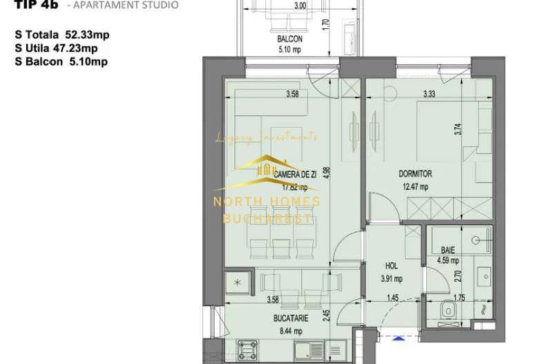 Apartament cu 2 Camere cu finalizare in 2025 - metrou Aurel Vlaicu - Poză 10