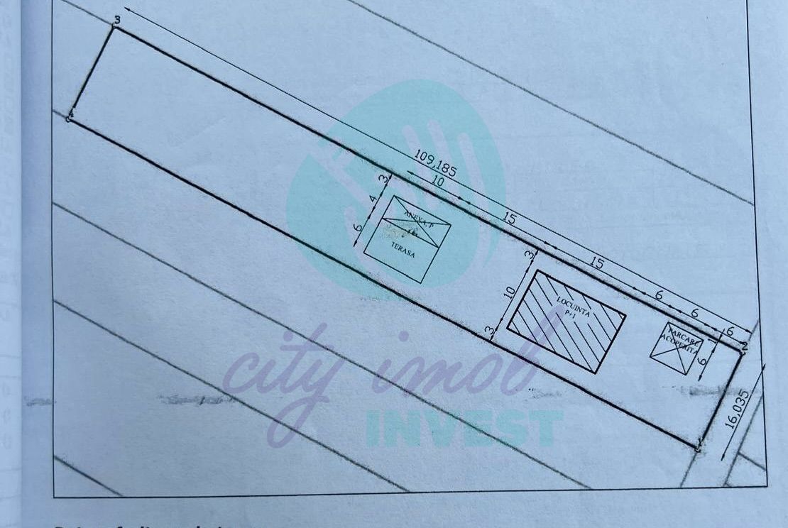 Casă la roșu P+1 | Teren 1750 mp | Dobreni-Giurgiu | Zonă liniștită - Poză 2