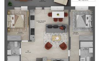 Apartament 3 camere, Dna Stanca,Sibiu! - Poză 2