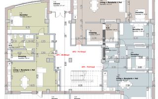 Apartament cu 2 camere, etaj 1, bloc NOU, VASLUI zona NORD, cu plata în RATE; - Schiță 8