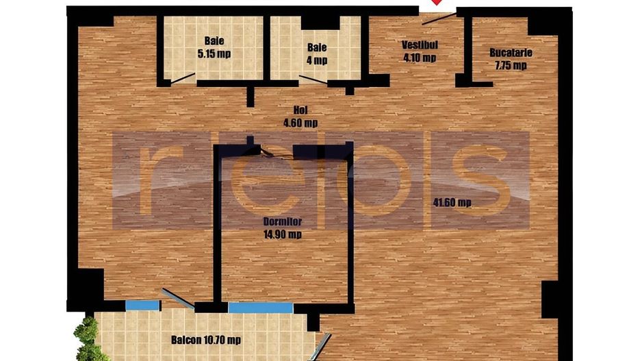 INCHIRIERE 3 CAMERE | VEDERE CATRE PARC | LOC PARCARE | SOS. NORDULUI - Poză 9