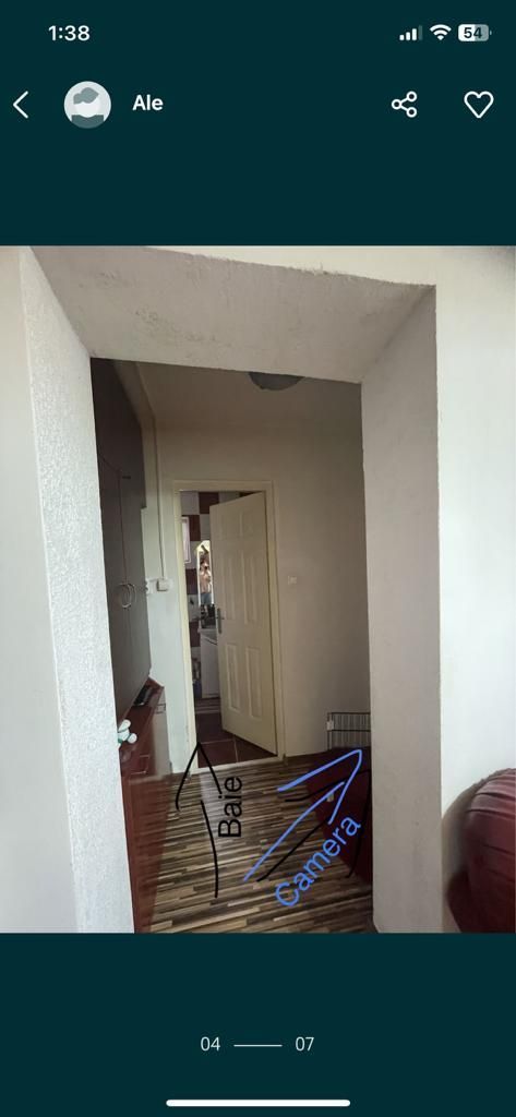 Ag EUROPA vinde ap 2 cam MOBILAT 42mp Etaj 3 pe Botizului. - Poză 2