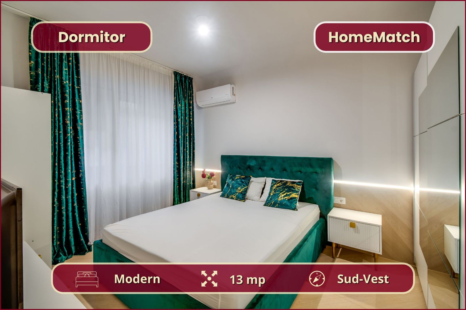 Cortina North || 2 camere || Piscină - Poză 7