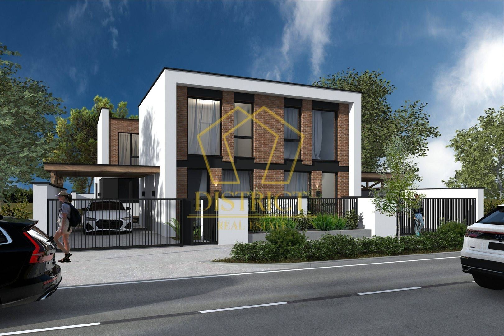 Casa cuplata cu 5 camere, proiect premium | Ronat - Poză 9