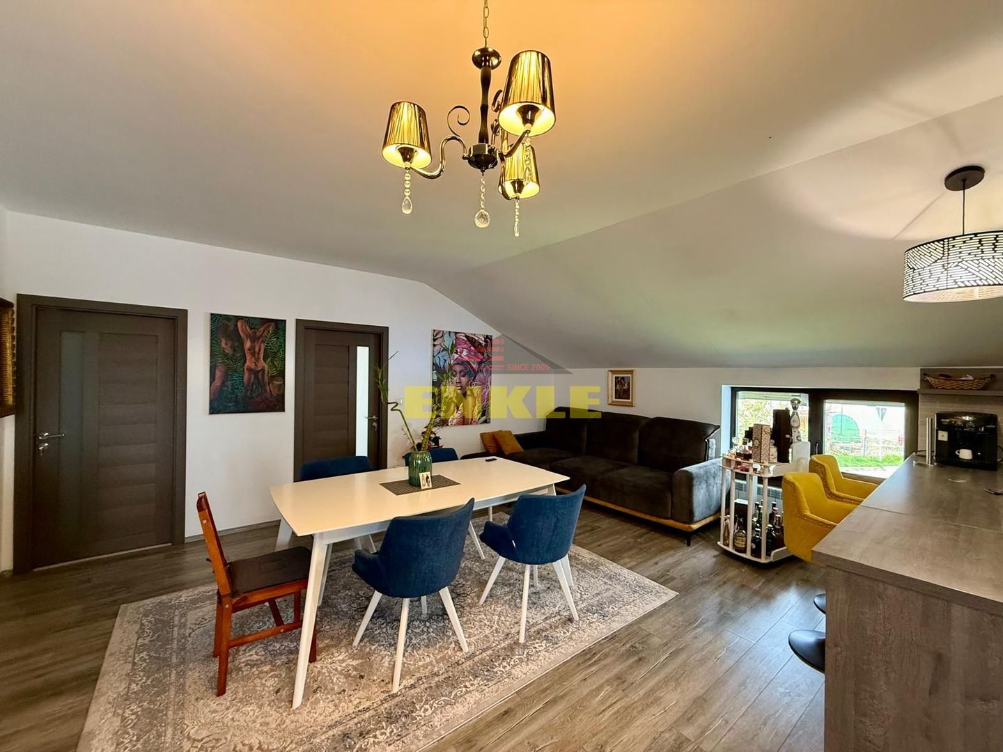 Casă de închiriat – 3 camere, complet mobilată și utilată - Poză 2