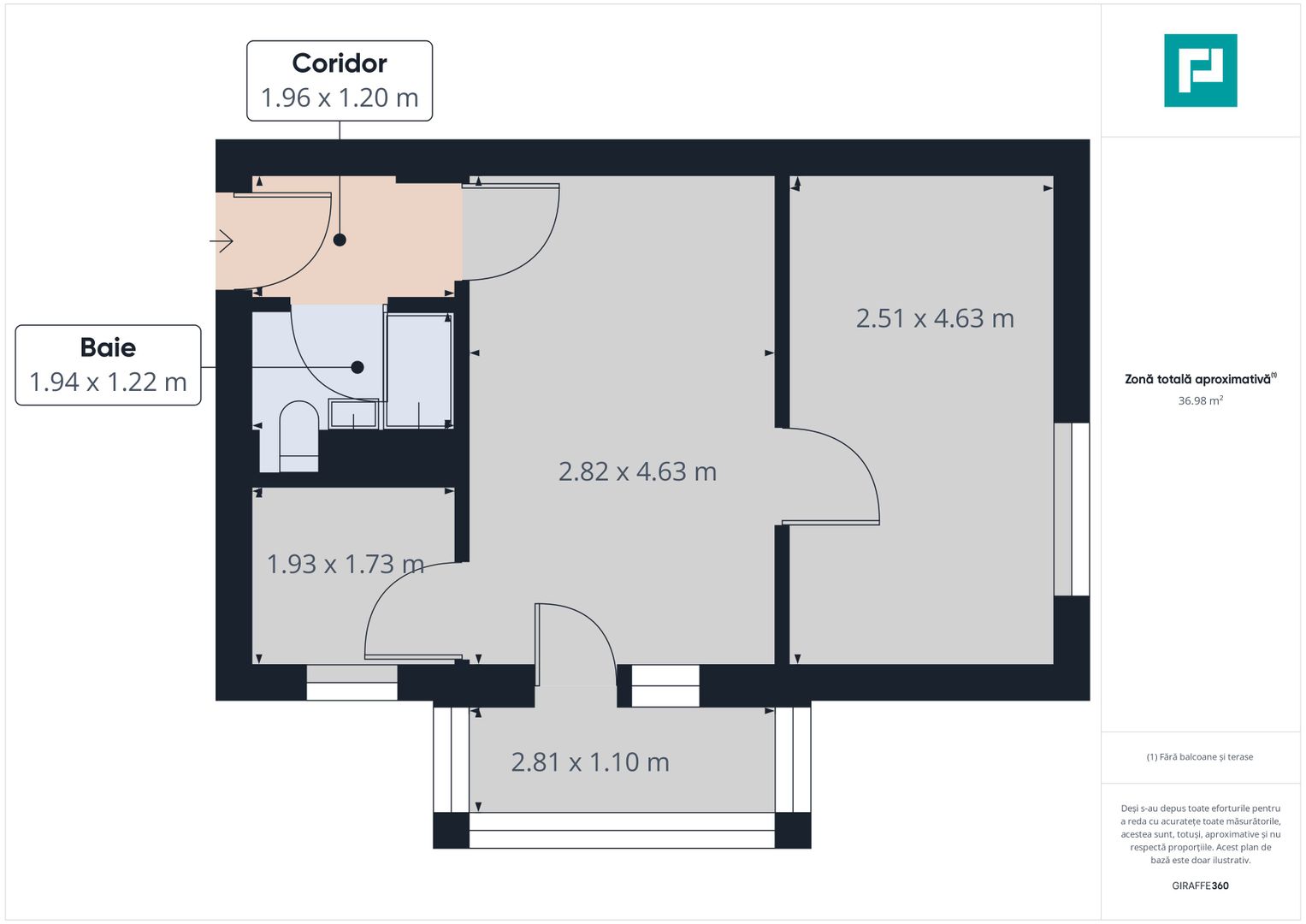 Apartament 2 camere, Aleea Predeal. - Poză 6