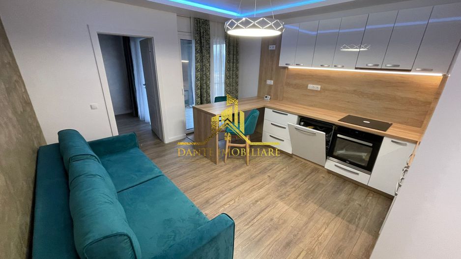 2 camere, mobilat lux,parcare subterana, bloc nou, Gheorgheni, Sopor - Poză 3