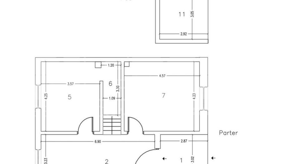 Casa si spatiu comercial in Radauti, teren 822 mp - Poză 15