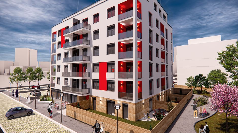 Apartament  4 camere cu gradina  Ared City  R35 - Poză 22