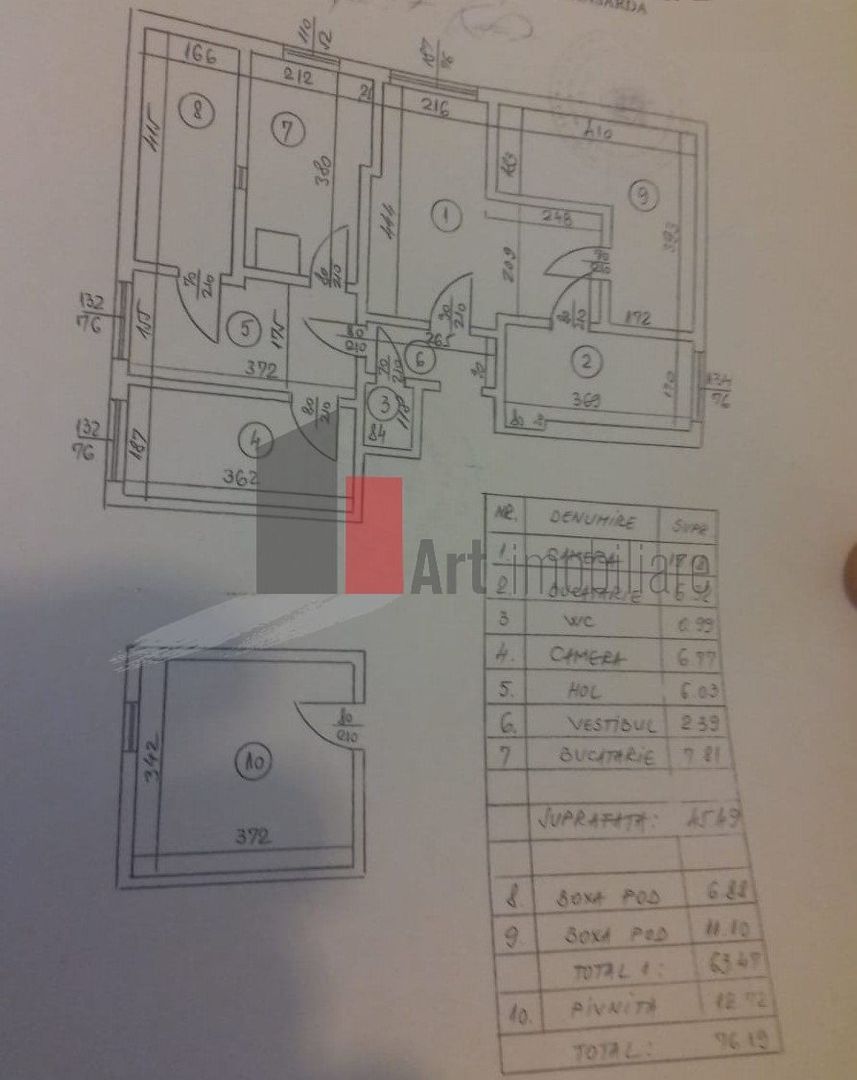 2 camere decomandat in vila Domenii - Poză 3