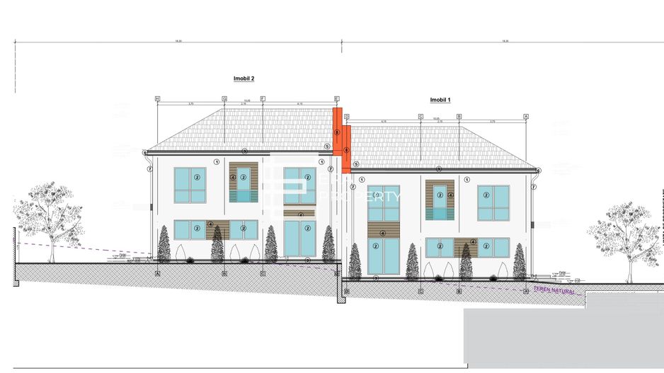 Duplex 4 Camere teren 300 mp  -Locație Centrală, Sura Mică - Poză 7