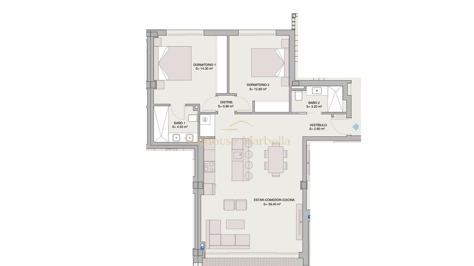 Apartament 2 Dormitoare Estepona Est - Poză 9