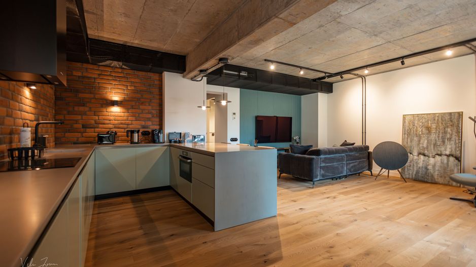 2 Camere PREMIUM || Parter cu Grădină 26mp || Brick Loft - Poză 2