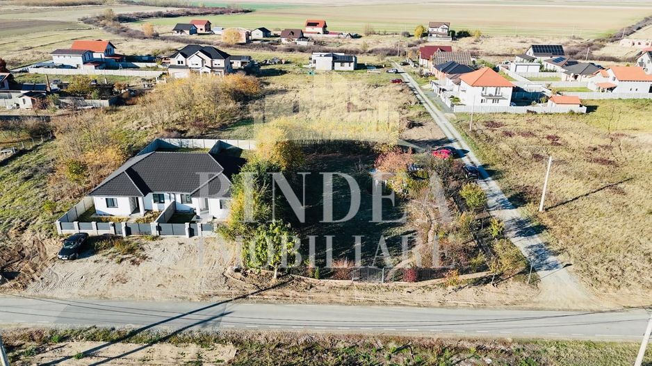 Teren intravilan imprejmuit, vegetatie matura 1200mp Sag Manastire - Poză 6