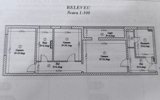 Sagului | 3 camere | 64 mp utili+balcon | centrala proprie | Et. 2\4 - Poză 4