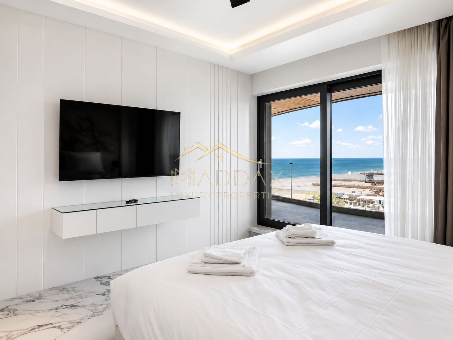 Apartament LUX***Vedere catre MARE***Complex cu piscina//MAMAIA - Poză 2