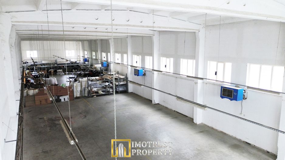 Hală industrială de închiriat 674 mp, 7 m înălțime – Arad centru - Poză 6
