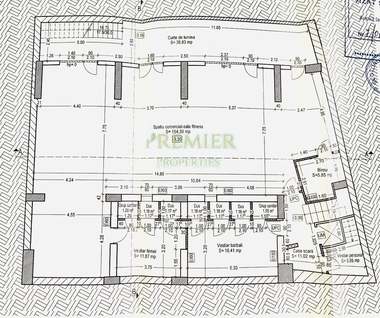 Spațiu comercial – demisol luminos, open space – Sector 1, zona Banu Manta - Poză 7