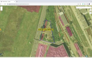 Teren intravilan 4.584 mp Calea 6 Vanatori Arad