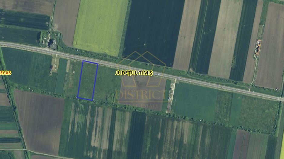 COMISION 0% Teren extravilan 1 ha | Recas - Poză 3