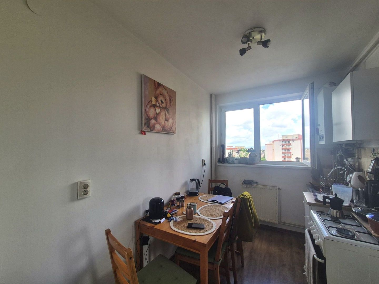 Apartament 2 camere de vânzare – Zona Gemenii | Vedere panoramică spre oraș - Poză 8