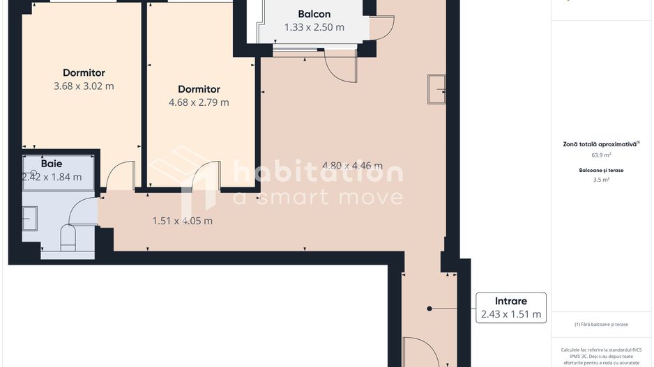 Apartament premium de închiriat la City of Mara - trei camere - Poză 22