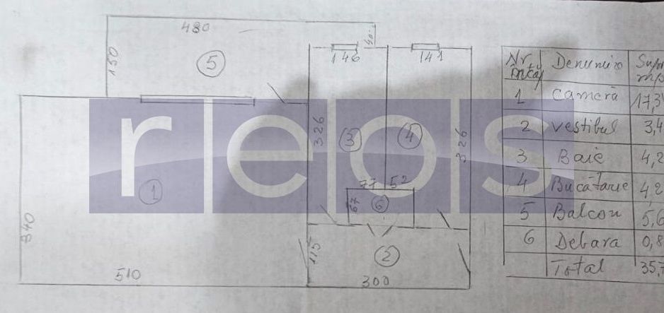 LUJERULUI GARSONIERA 36 MP | DECOMANDAT | 2 MINUTE METROU - Schiță 4