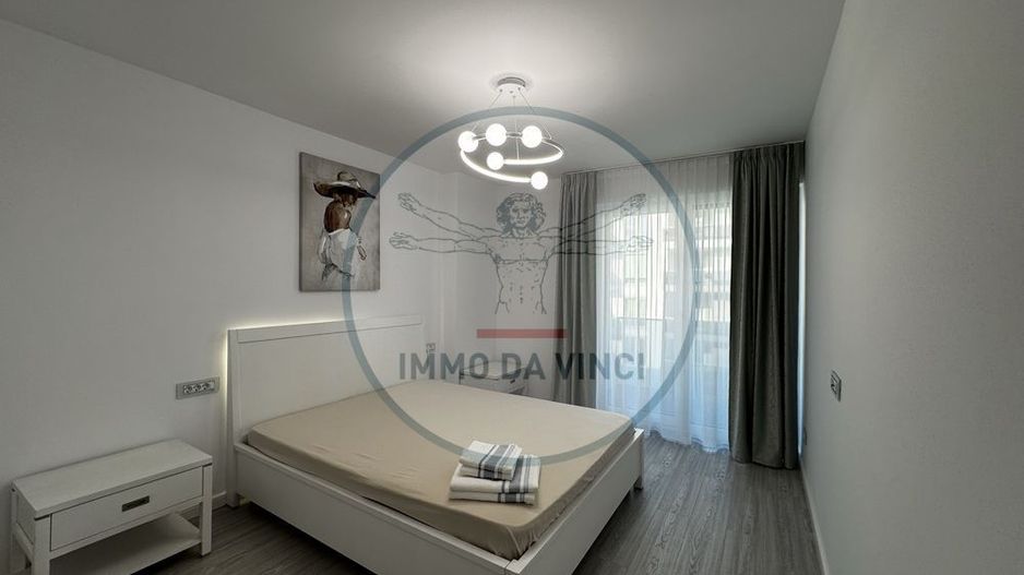 Prima inchiriere, mobilat utilat modern, 2 camere, terasa 12 m2, AC - Poză 6