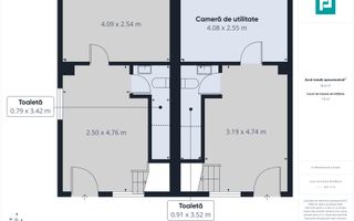 Două duplexuri cu 6 camere, 114mp, zona Confecții - Poză 26