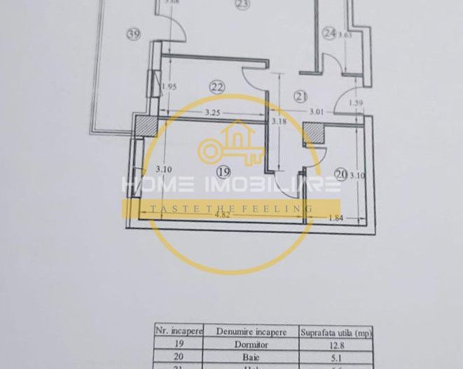 Etaj 4 din 6/Ap 2Camere-Decomandat+Loc de parcare subteran/Bloc Intabulat! - Poză 7