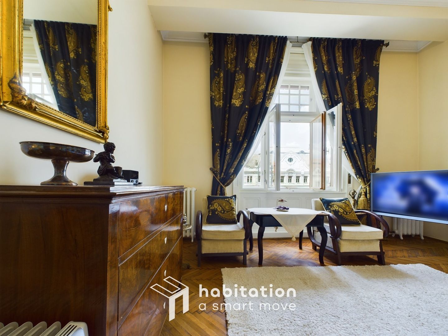 Tur virtual 2 camere, elegant, cu vedere si balcon, in Piața Victoriei - Poză 6