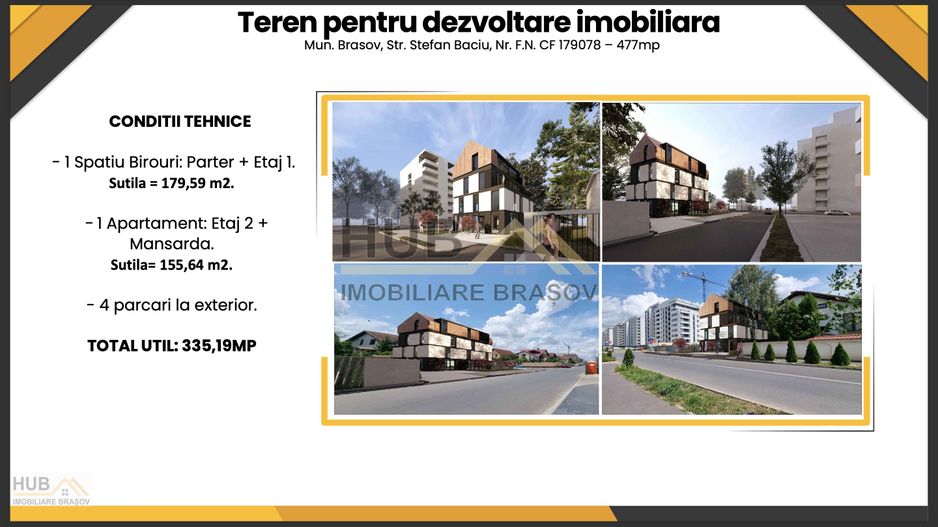 Teren cu Autorizatie Emisa | Comercial + Rezidential - Poză 8
