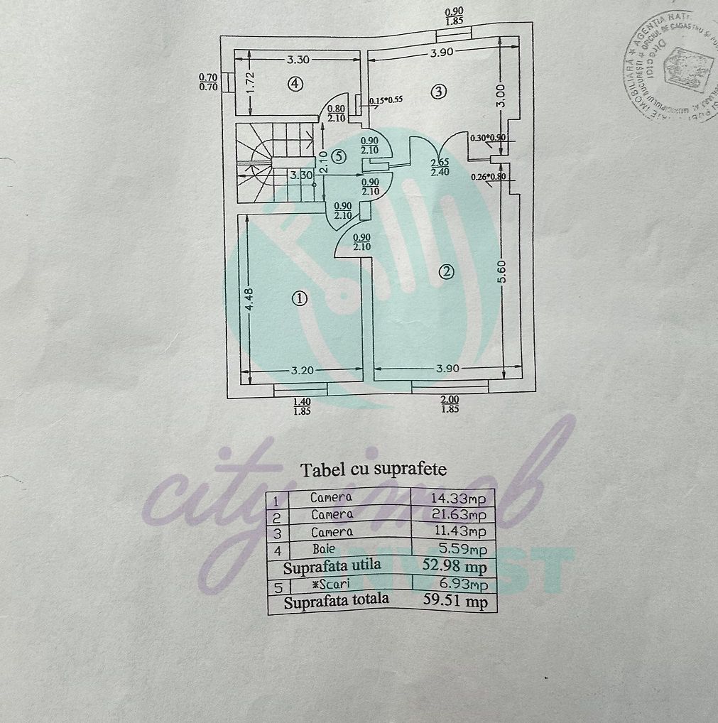 Casa in Vatra Luminoasa cu o curte generoasa - Poză 16