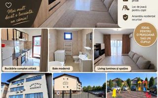 Apartament cu o cameră de închiriat în Valea Lupului, într-o zonă liniștită și accesibilă - Poză 1