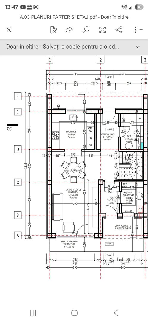 Casă tip Triplex 130 mp/utili, teren 270 mp,str. Lânii, Bartolomeu - Schiță 3