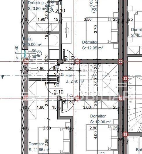TRiplex cu 4 camere in Cartierul Arhitectilor, zona Lidl - Schiță 19