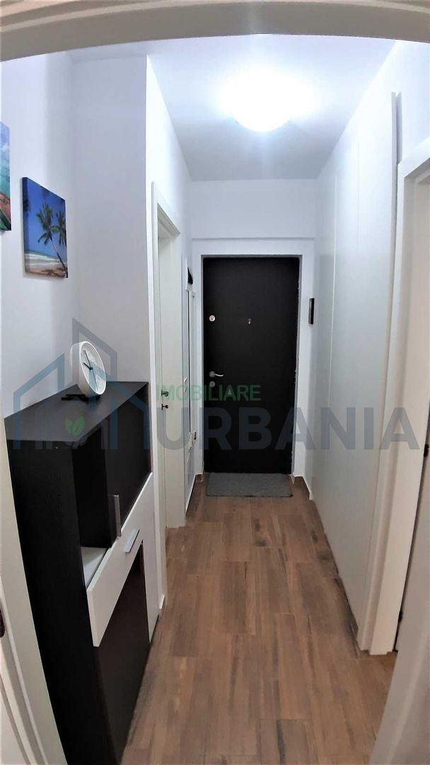 Apartament 2 camere open space, utilat și mobilat modern, ansamblu rezidențial, Iași - Poză 6