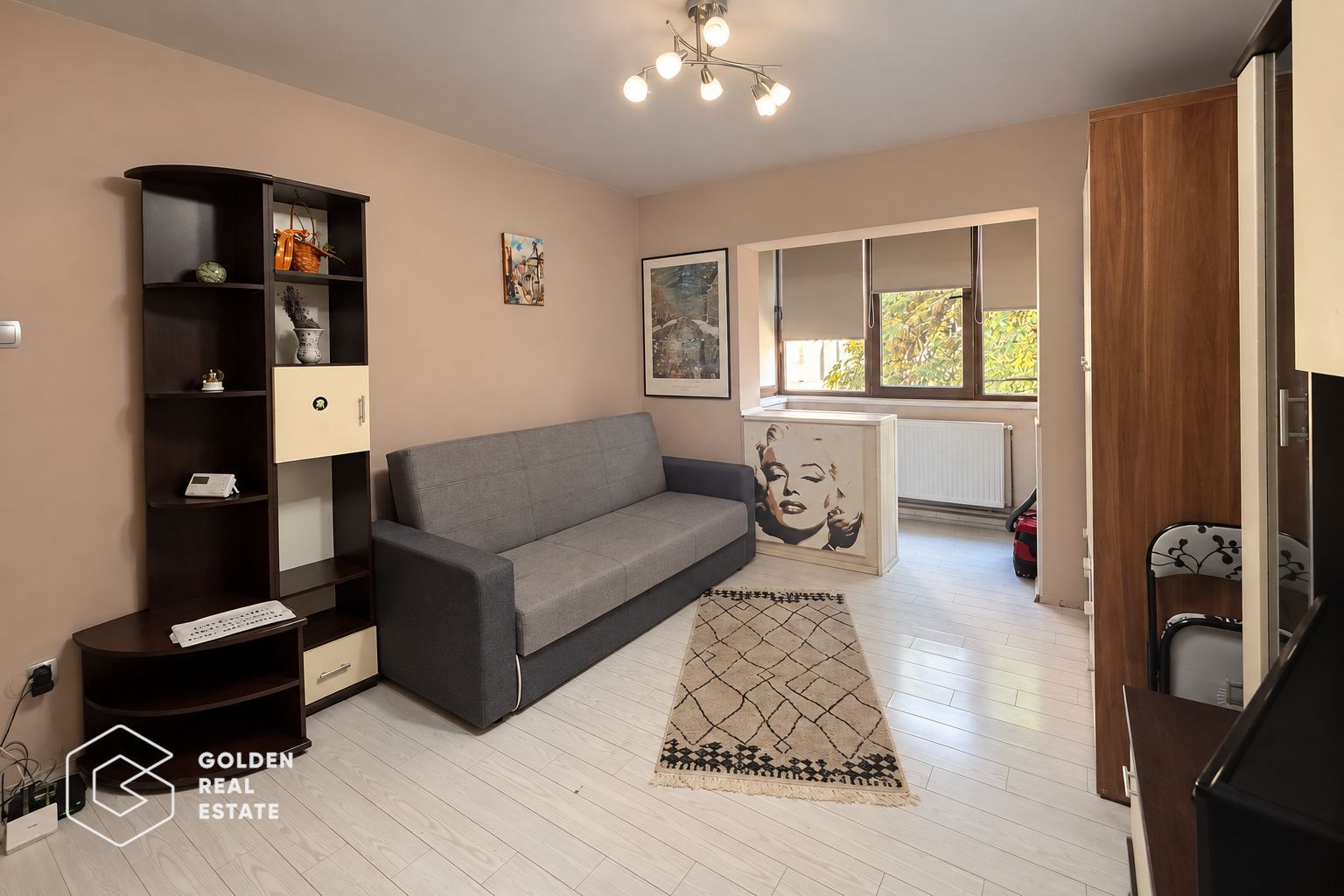 Apartament modern cu 2 camere și balcon cu birou, Complexul Studențesc, zona FC - Poză 1