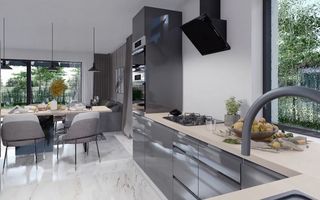 Casa 5 camere curte mare, casa noua - Poză 12