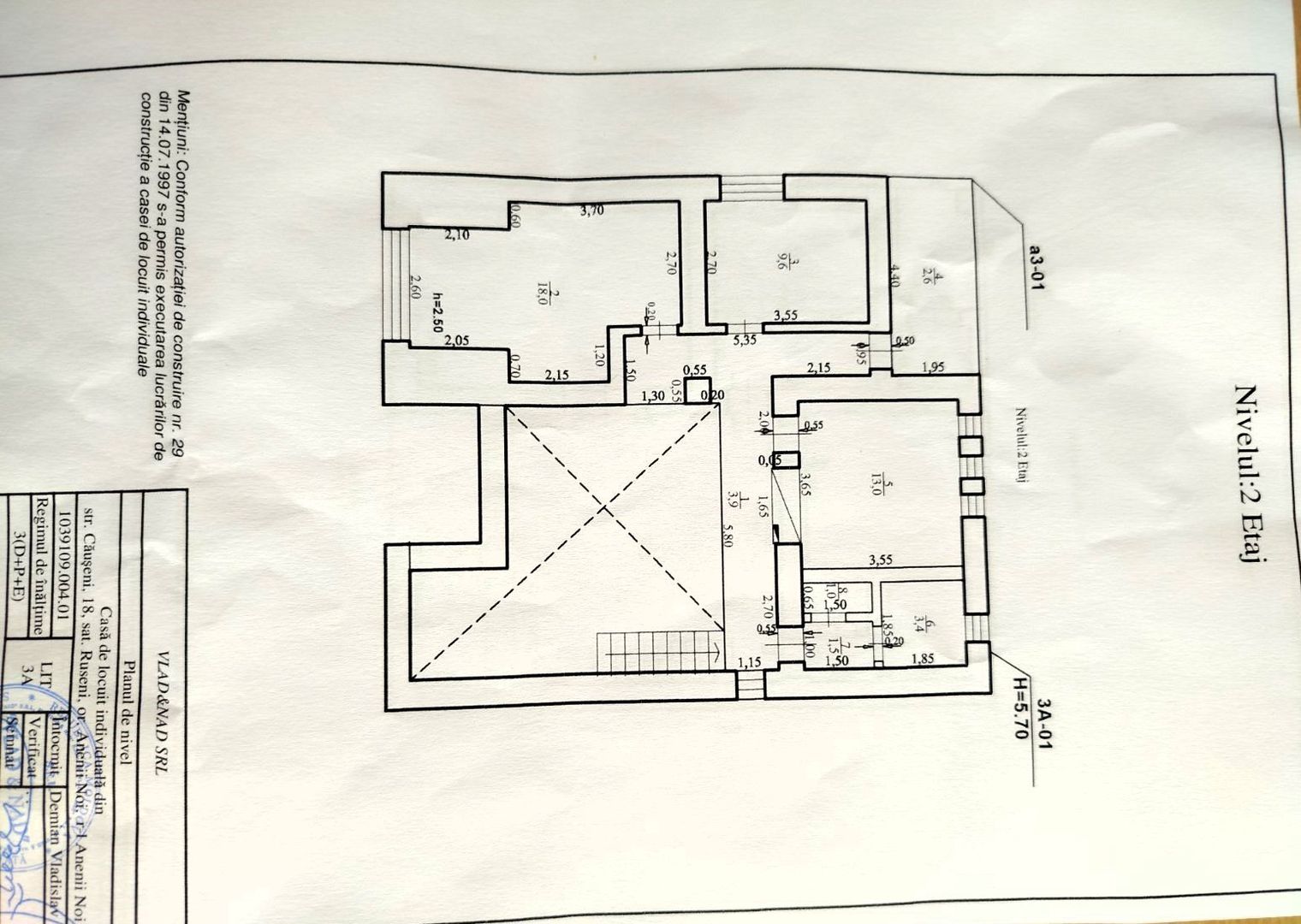 Casă spațioasă cu 2 niveluri | 273 m² Suprafață Totală | 12 ari | 3 dormitoare + living | Anenii Noi – Ruseni - Poză 23