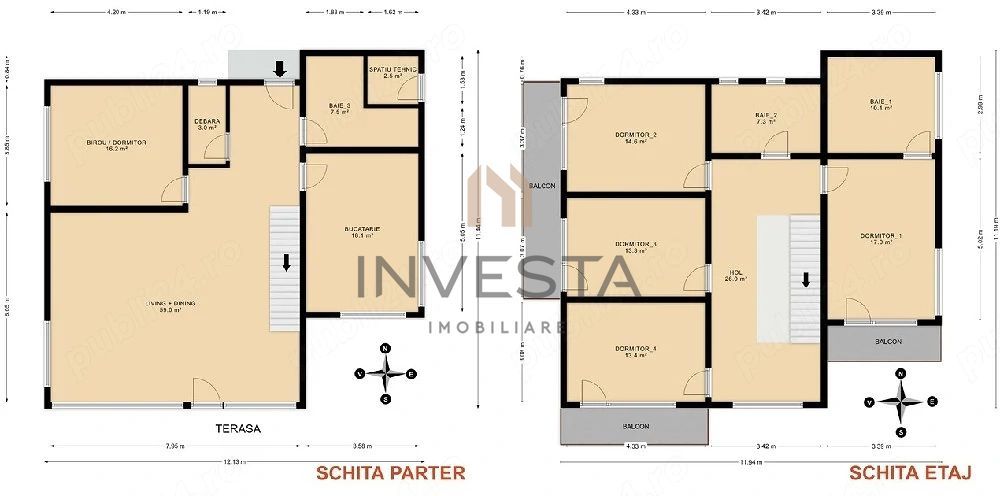 Casa individua in Someseni! - Schiță 2